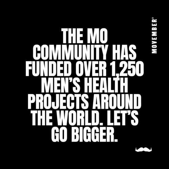 Movember & men’s health